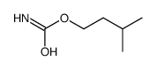 1-Butanol, 3-methyl-, carbamate (9ci) Structure