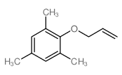 Benzene,1,3,5-trimethyl-2-(2-propen-1-yloxy)- structure