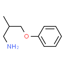 1-Propanamine,2-methyl-3-phenoxy-(9CI)结构式