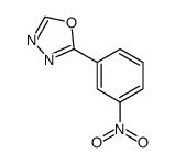 2-(3-硝基苯基)-1,3,4-恶二唑结构式