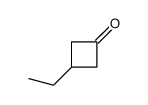 3-Ethylcyclobutanone Structure
