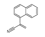 2-(1-naphthyl)acrylonitrile Structure