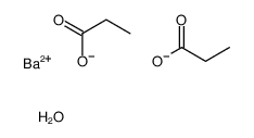 barium(2+),propanoate,hydrate Structure