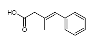 3-methyl-4-phenyl-3-butenoic acid结构式
