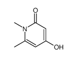 4-羟基-1,6-二甲基-1H-吡啶-2-酮结构式