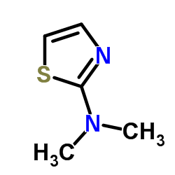 N,N-二甲基噻唑-2-胺结构式