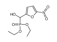 diethoxyphosphoryl-(5-nitrofuran-2-yl)methanol结构式