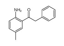 1-(2-amino-5-methylphenyl)-2-phenylethanone结构式