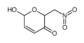 2-hydroxy-6-(nitromethyl)-2H-pyran-5-one Structure