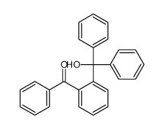 [2-[hydroxy(diphenyl)methyl]phenyl]-phenylmethanone Structure