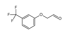 (3-三氟甲基苯氧基)乙醛结构式