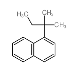 1-(2-methylbutan-2-yl)naphthalene结构式