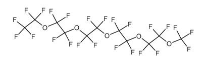 perfluoro-2,5,8,11,14-pentaoxahexadecane Structure