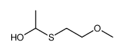 1-(2-methoxyethylsulfanyl)ethanol结构式