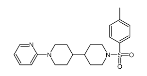 2-[4-[1-(4-methylphenyl)sulfonylpiperidin-4-yl]piperidin-1-yl]pyridine Structure