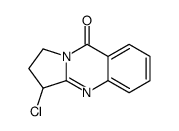 3-chloro-2,3-dihydro-1H-pyrrolo[2,1-b]quinazolin-9-one结构式