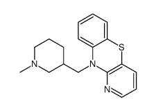10-[(1-Methyl-3-piperidinyl)methyl]-10H-pyrido[3,2-b][1,4]benzothiazine结构式