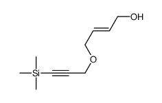 4-(3-trimethylsilylprop-2-ynoxy)but-2-en-1-ol结构式