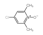 4-CHLORO-2,6-DIMETHYLPYRIDINE 1-OXIDE结构式
