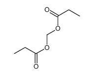 propanoyloxymethyl propanoate Structure