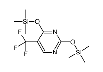 5-三氟甲基-2,4-双三甲基硅氧基嘧啶结构式