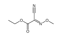 ethyl 2-cyano-2-methoximino-acetate结构式