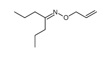 di-n-propyl ketone oxime O-allyl ether Structure