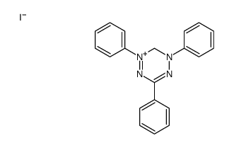2,4,6-triphenyl-3H-1,2,4,5-tetrazin-2-ium,iodide结构式