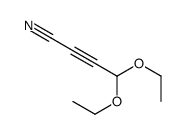 4,4-diethoxybut-2-ynenitrile结构式