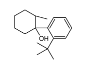 (1S,2R)-1-(2-tert-butylphenyl)-2-methylcyclohexan-1-ol Structure