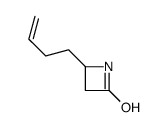 4-but-3-enylazetidin-2-one结构式