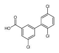 3-chloro-5-(2,5-dichlorophenyl)benzoic acid Structure