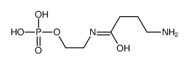 gamma-aminobutyrylethanolamine phosphate结构式
