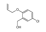 [2-(Allyloxy)-5-chlorophenyl]methanol结构式