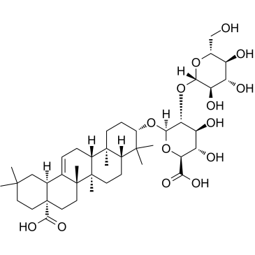 姜状三七苷R1结构式