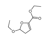 ethyl 2-ethoxy-2,3-dihydrofuran-5-carboxylate结构式