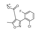 potassium 3-(2-chloro-6-fluorophenyl)-5-methylisoxazole-4-carboxylate picture