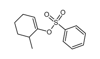 (6-Methyl-1-cyclohexen-1-yl)-benzolsulfonat Structure