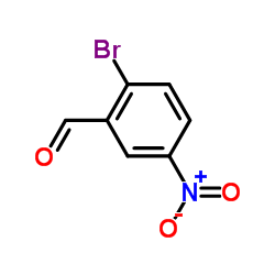 2-Bromo-5-nitrobenzaldehyde Structure