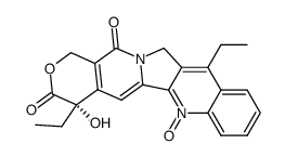7-乙基喜树碱氮氧化物结构式