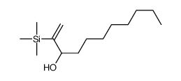 2-trimethylsilylundec-1-en-3-ol结构式