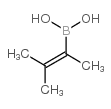 3-甲基-2-丁烯-2-基硼酸结构式