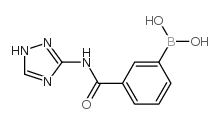 N-(1H,1,2,4-三唑-3-基)-3-硼苯甲酰胺结构式