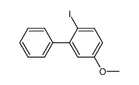 2-iodo-5-methoxybiphenyl Structure