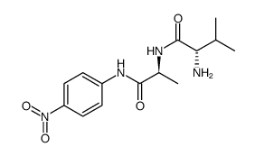 H-Val-Ala-pNA acetate salt Structure