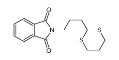 2-[3-(1,3-dithian-2-yl)propyl]isoindole-1,3-dione结构式