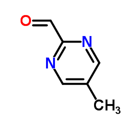 5-甲基嘧啶-2-甲醛结构式