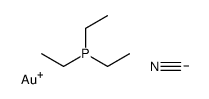 gold(1+),triethylphosphane,cyanide结构式