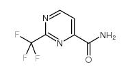 2-(三氟甲基)嘧啶-4-甲酰胺结构式