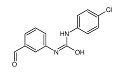 1-(4-chlorophenyl)-3-(3-formylphenyl)urea Structure